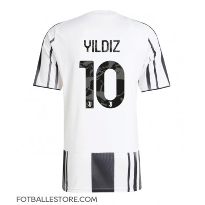 Juventus Kenan Yildiz #10 Hjemmedrakt 2025-26 Kortermet Juventus Kenan Yildiz #10 Hjemmedrakt 2025-26 Kortermet
